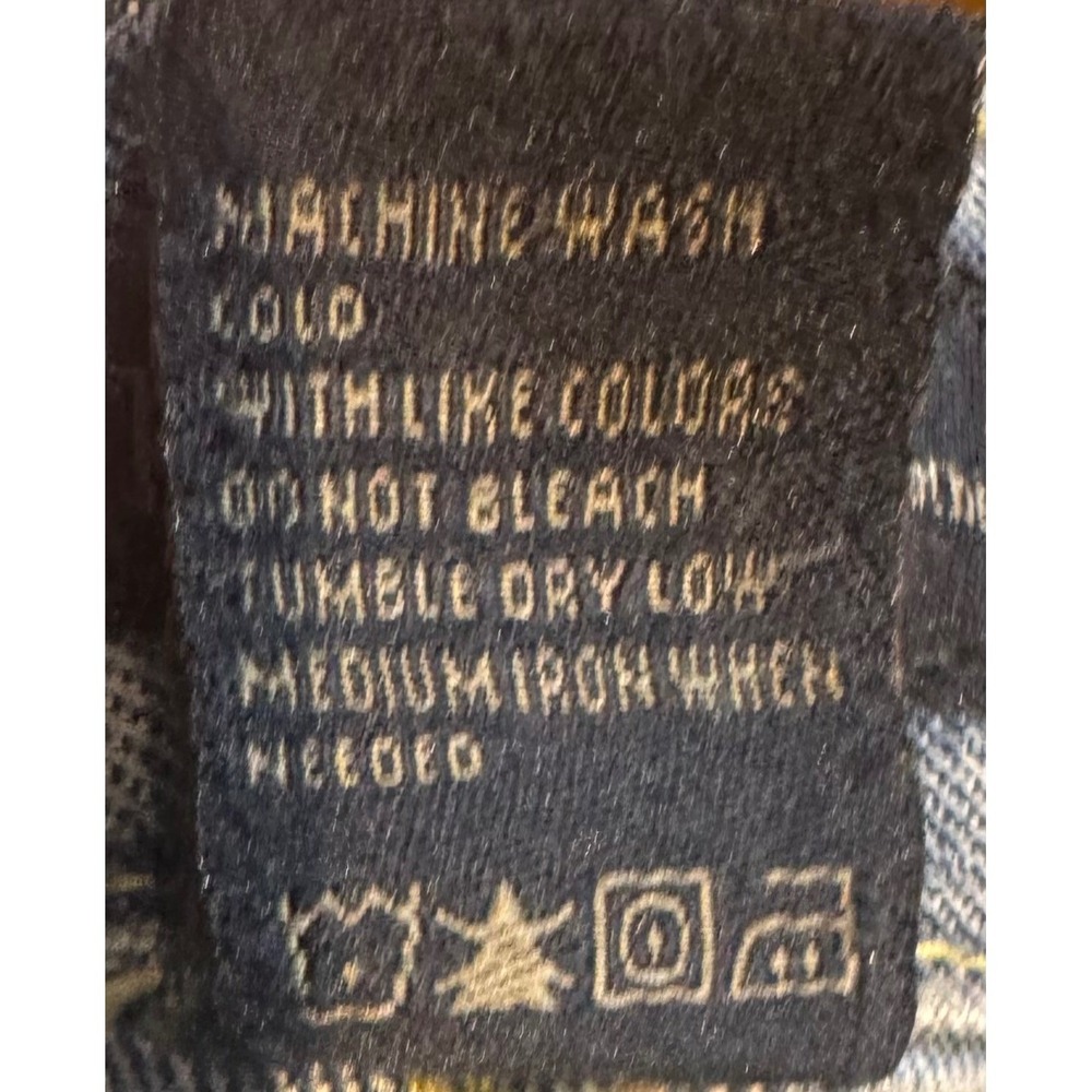 PD&C Men's Blue Medium Wash Ripped Denim Slim Straight Distressed Jeans Sz 32x30 - Picture 8 of 10